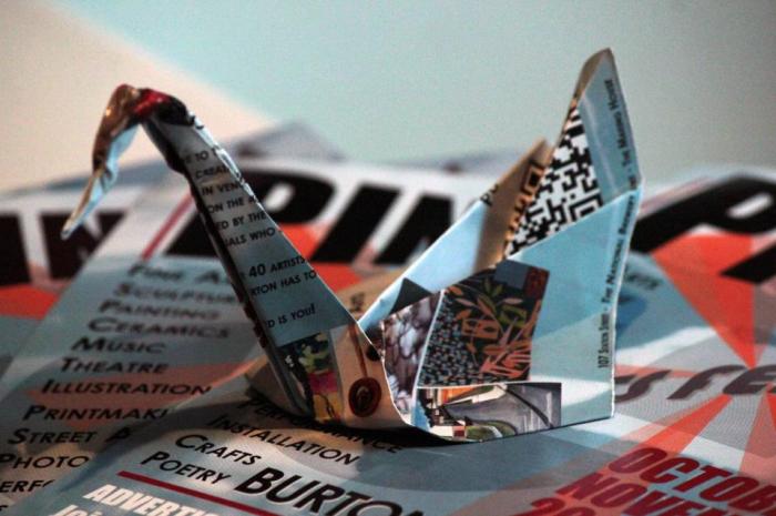 The Making House PInt Arts Festival swan