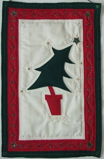 Folksy Festive Christmas Hanging