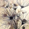 Wire Flowers Square