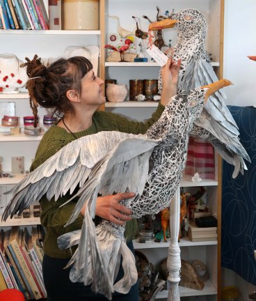 Anna with Gulls low res