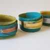 Sand and Sea Cuffs with copper, brass,&nbsp;aluminium
